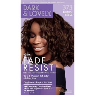 coloration chatain profond (Sable Brown) - Dark & Lovely Beautiful Beginings