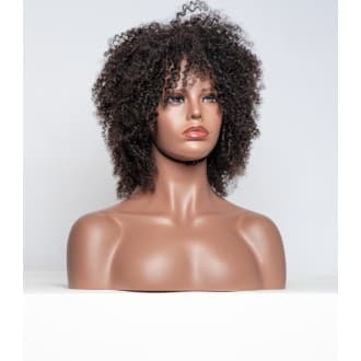 perruque Afro kinky Bouclés indétectable