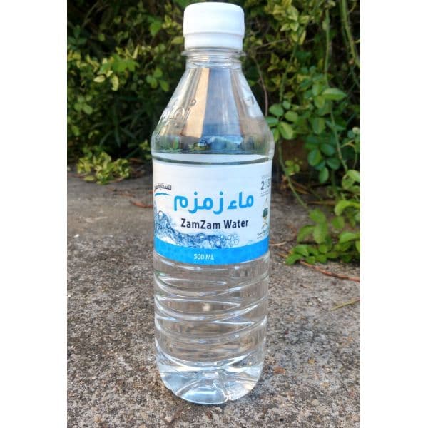 Eau de ZamZam de La Mecque Authentique (Zam-Zam Water) - 500 ml