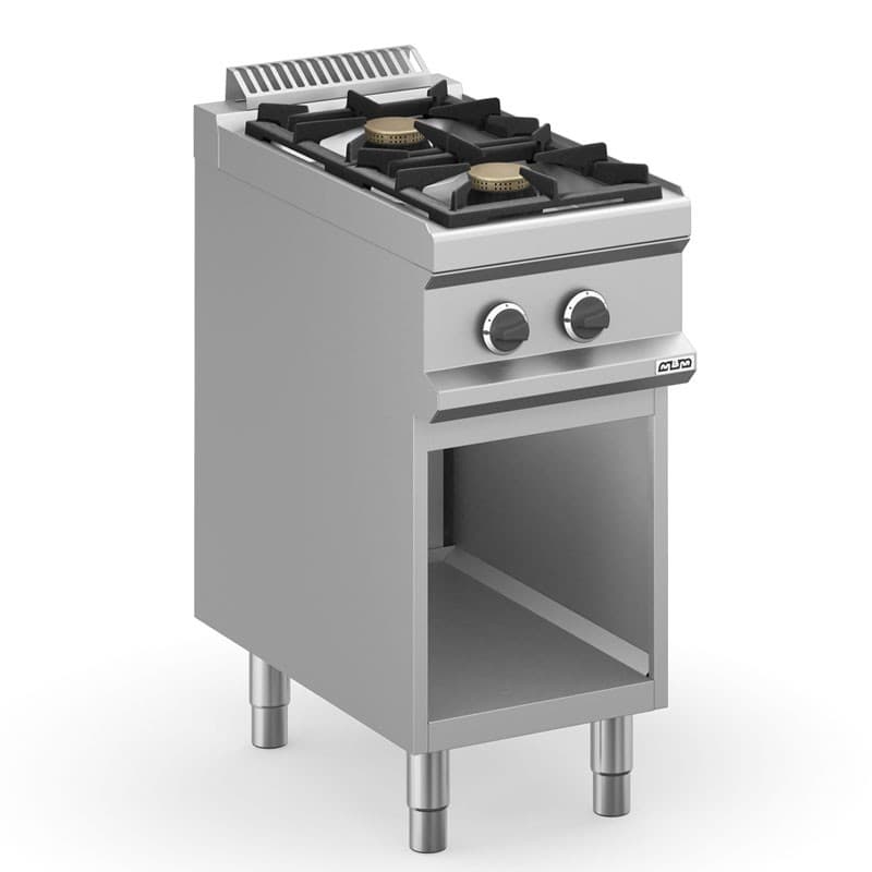 Fourneau a gaz 2 x 7 kW feux magristra plus 700 MBM