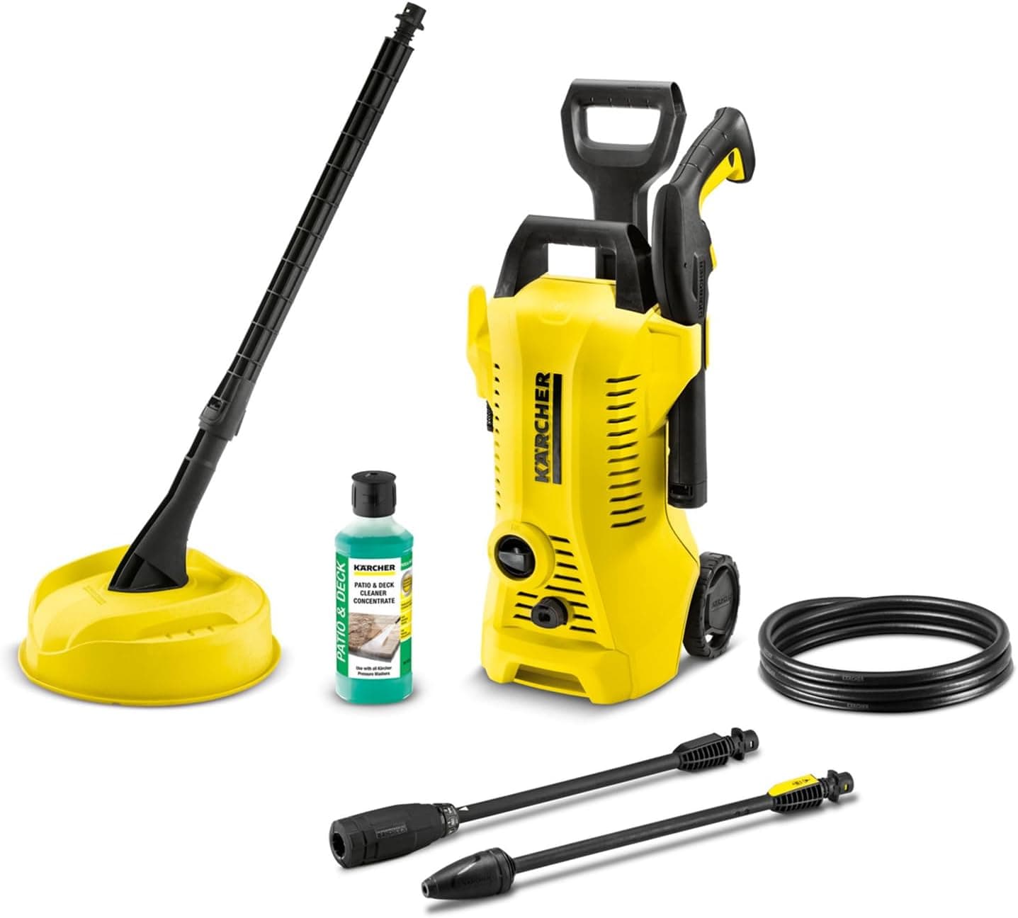 Kärcher K2 Power Control Home Pressure Washer – 110 Bar – 360 l/h – With Home Kit