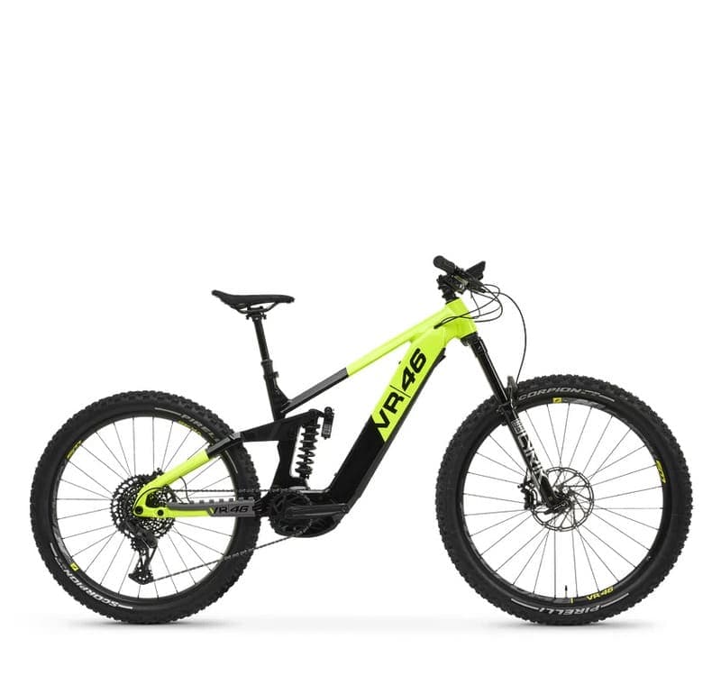 VR46 E-MTB PRO - Noir / vert
