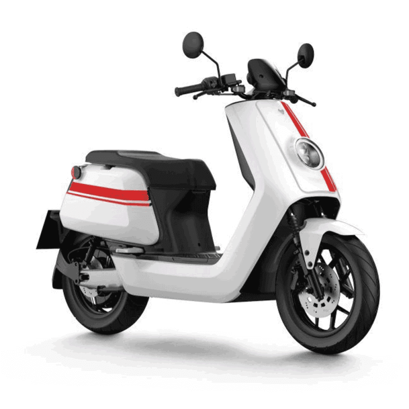 Scooter électrique NIU NQI GTS SPORT Blanc/Rouge - NIU