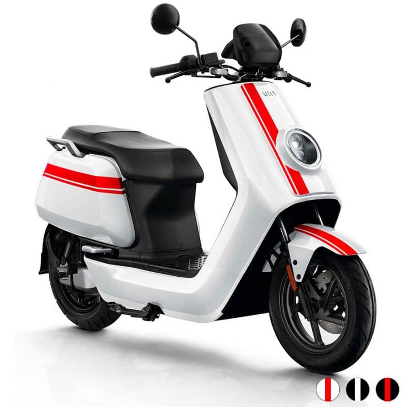 Scooter électrique NIU N-PRO (NQI PRO) Blanc/Rouge - NIU