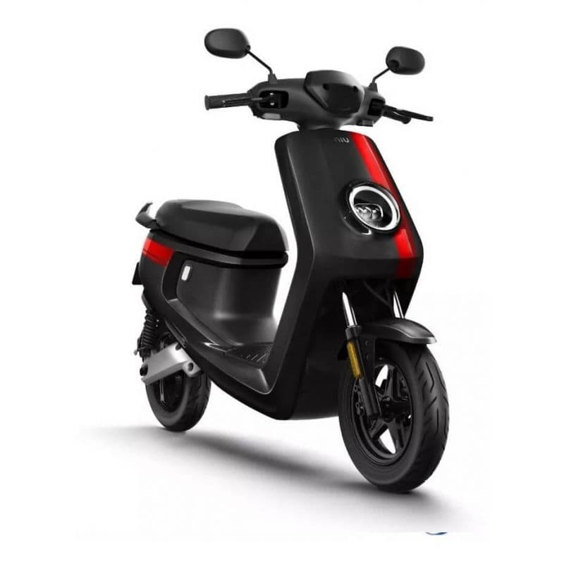 Scooter électrique NIU M+ SPORT (MQI+ SPORT) 80 km Noir/Rouge - NIU