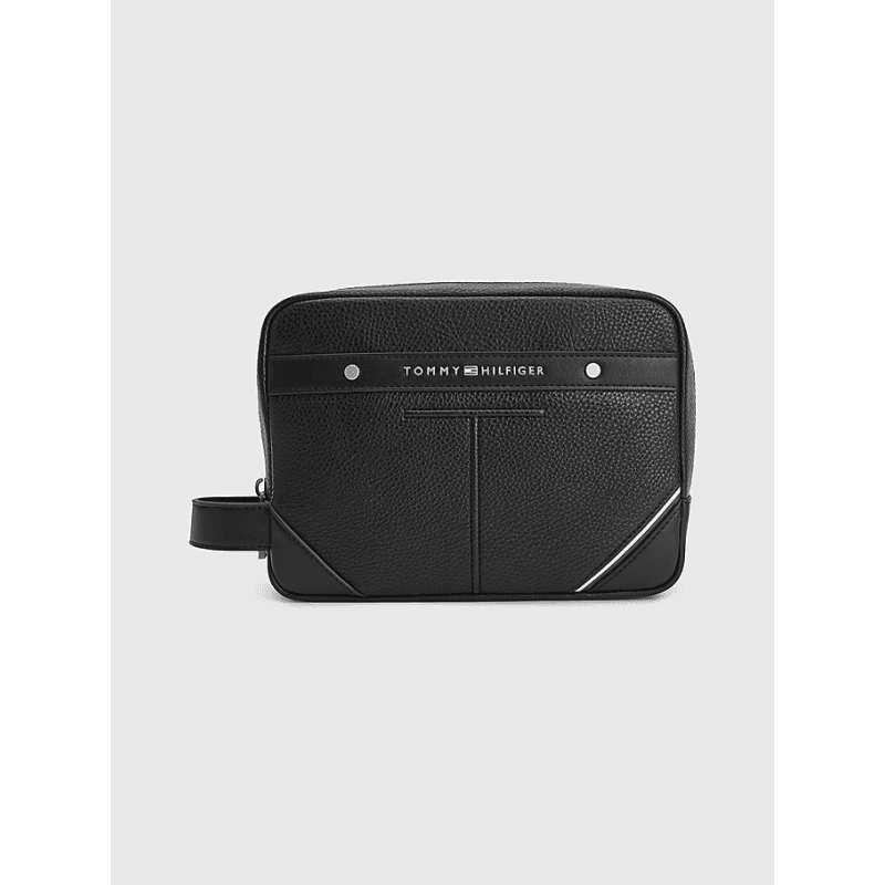 Trousse Toilette Tommy Hilfiger TH CENTRAL WASHBAG BLACK Unique