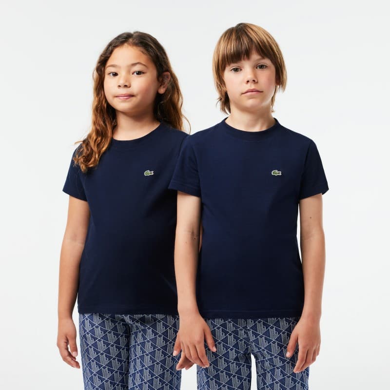 T-Shirt Enfant Lacoste TJ1122 Marine 16 ans