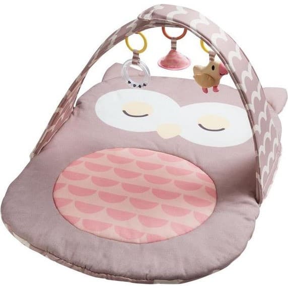 Hape Toys Tapis d'éveil pliable chouette Dès la naissance