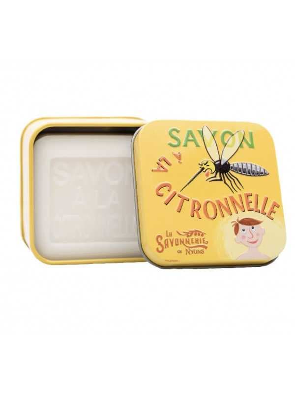 Boîte Métal & Savon à la Citronnelle - 100g