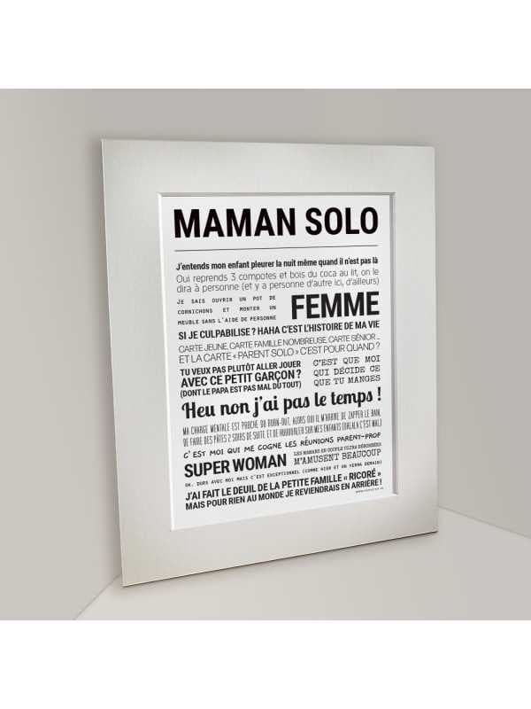 Affiche - Maman solo