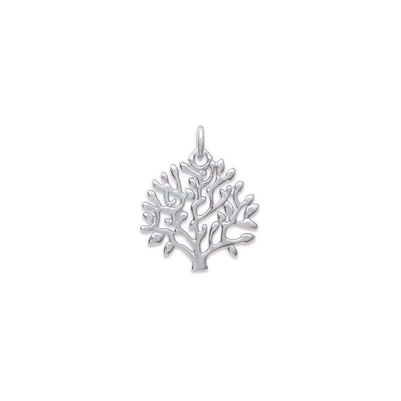 Pendentif femme en argent rhodié, Arbre de Vie - Athéna - Lyn&Or Bijoux
