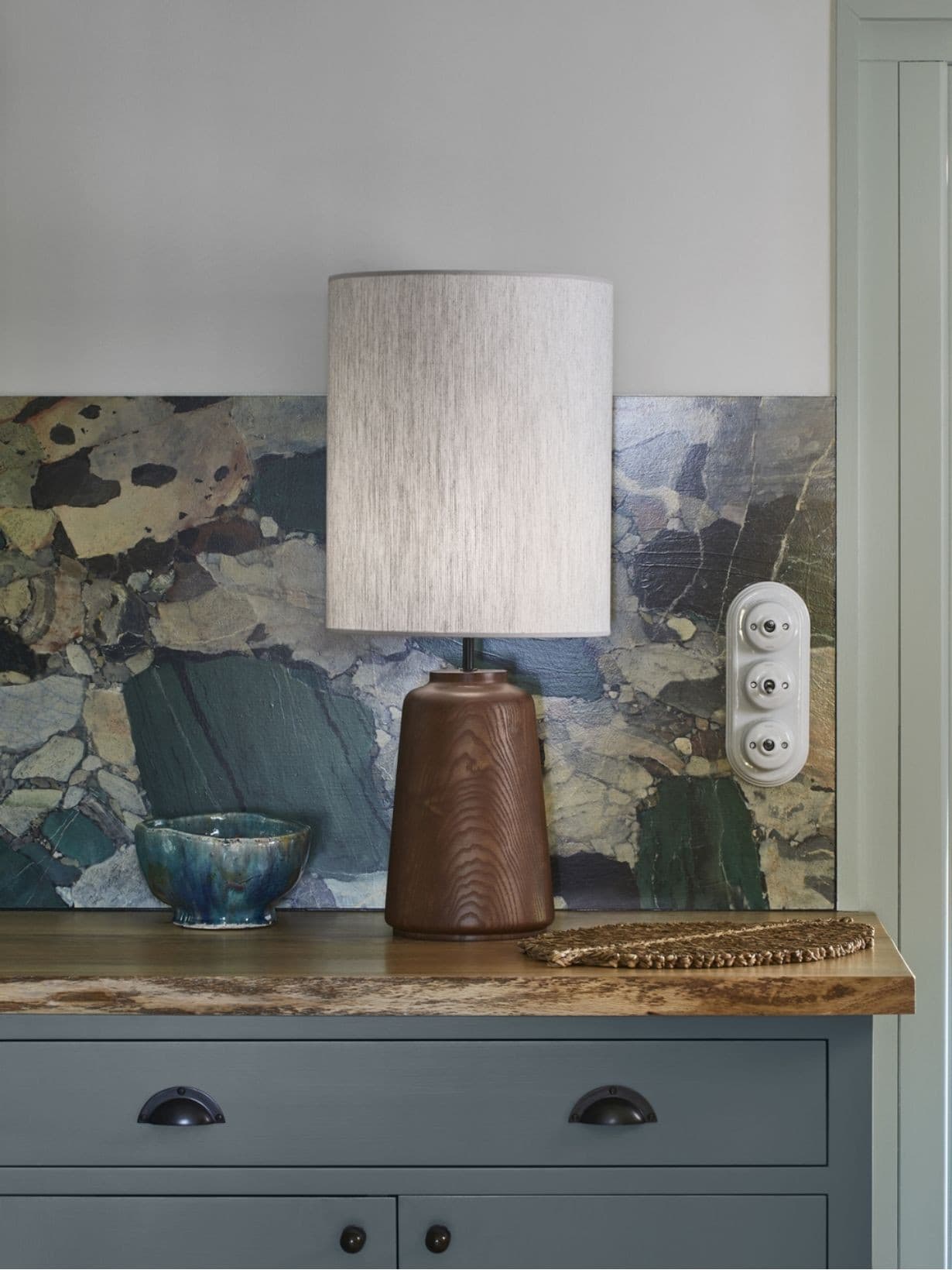 Lampe Ă poser en bois de frĂȘne, MokuzaĂŻ M - Market Set