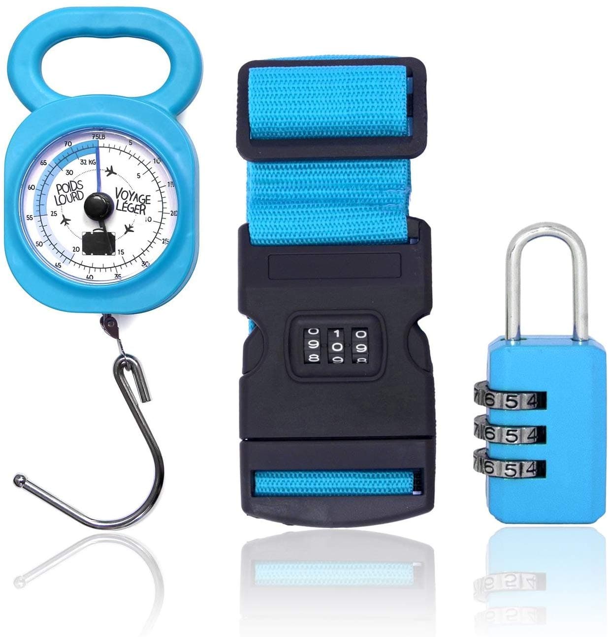 Coffret de voyage 3 pièces