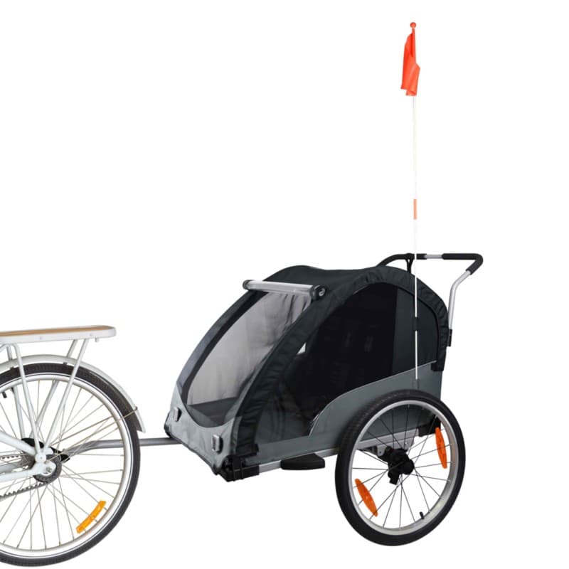 Remorque pour enfant 2 places Bike Original