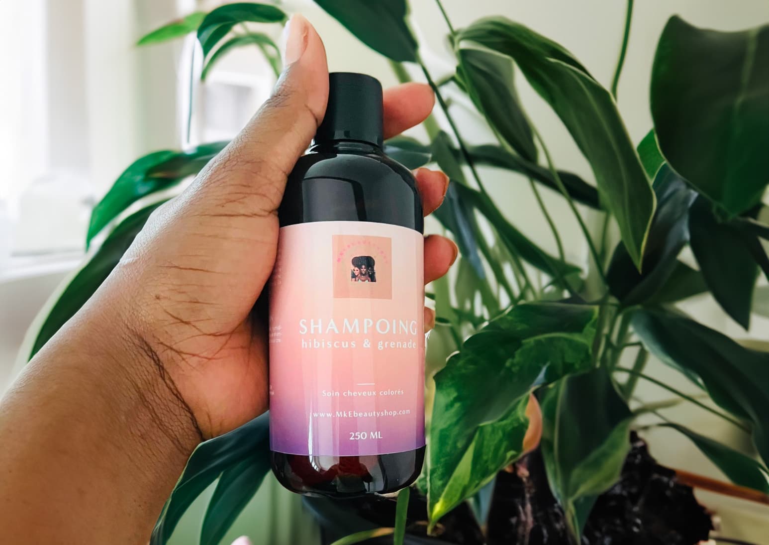 Shampoing Ă hibiscus et grenade