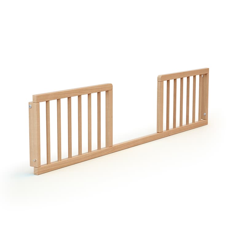 Barrière de lit bébé 140cm AT4 Festive Hêtre verni