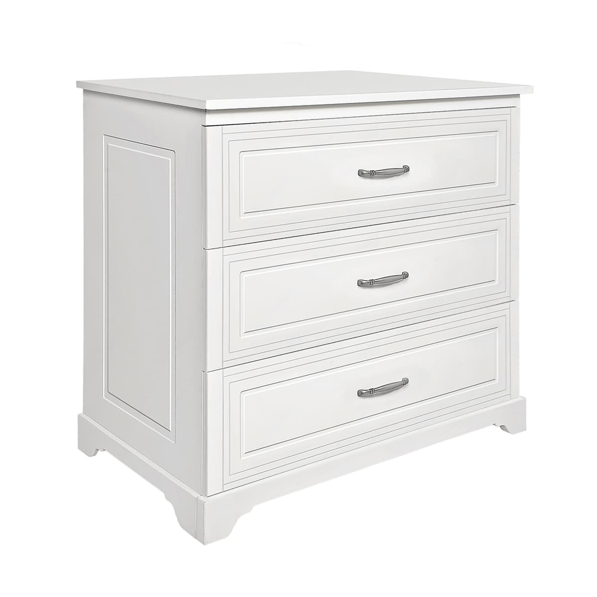 Commode 3 tiroirs Novelies Melody Blanc
