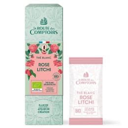 Thé blanc rose litchi Bio X24 LRDC
