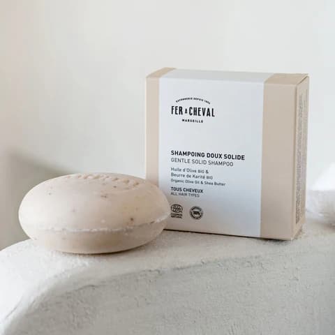 Shampoing Doux Solide - FER À CHEVAL 100g