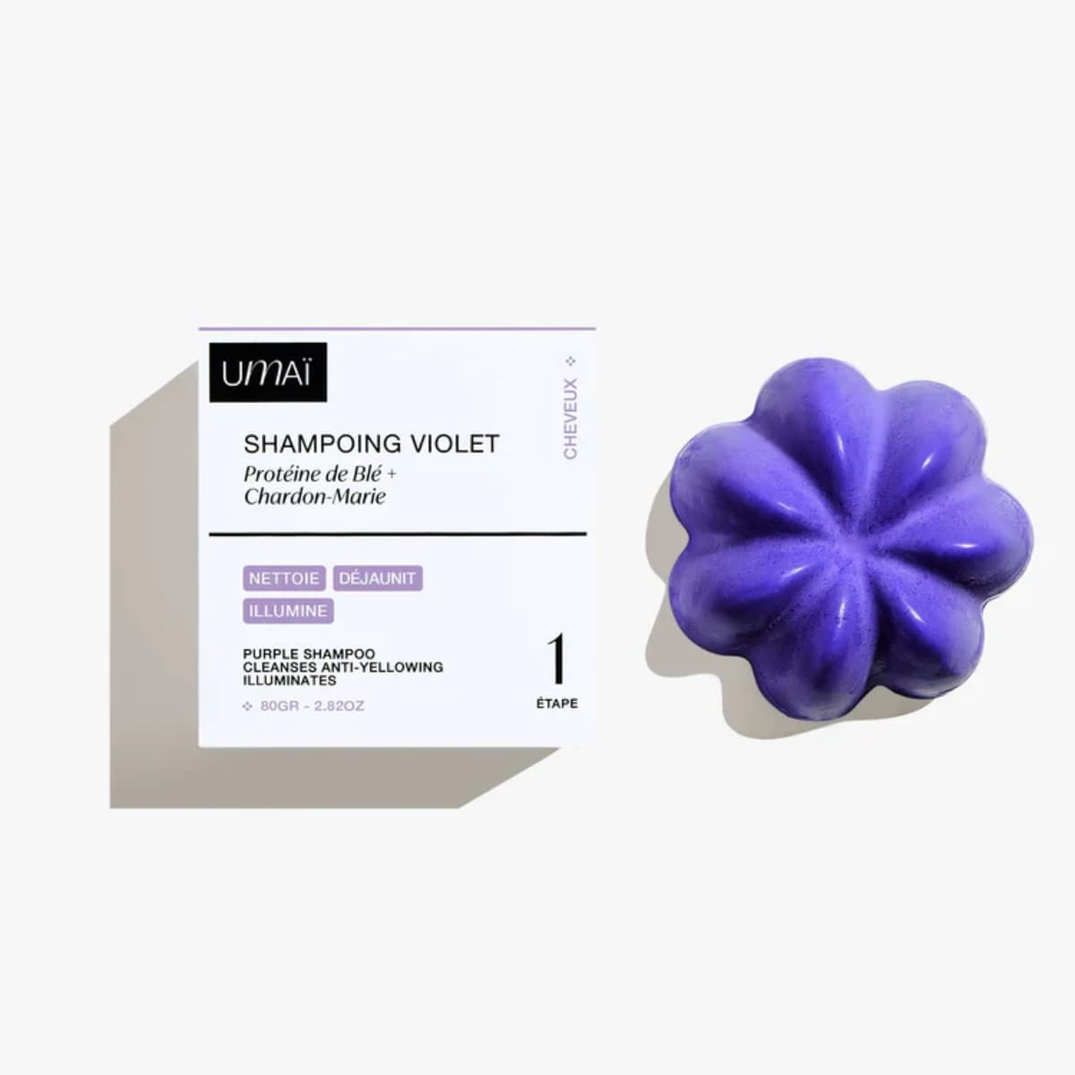 UMAÏ | Shampoing solide violet