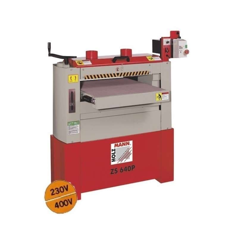 Ponceuse calibreuse à double cylindre HOLZMANN ZS640P - 400V