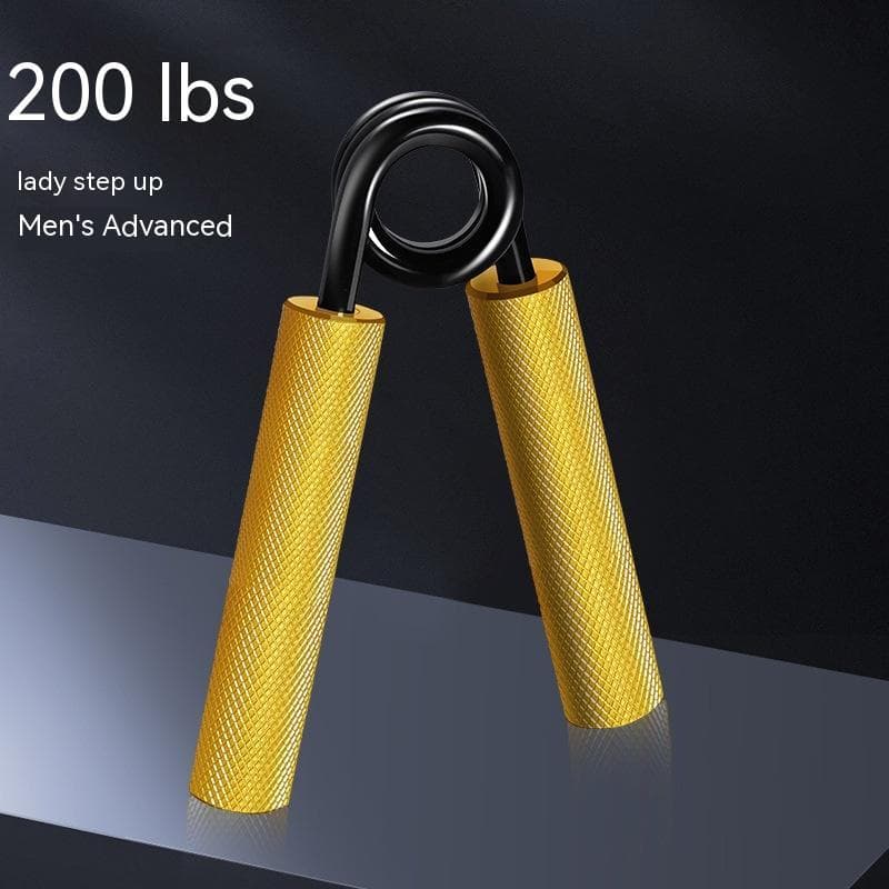 Equipements de fitness pour poignées - acier à ressort - Gold - 200pounds