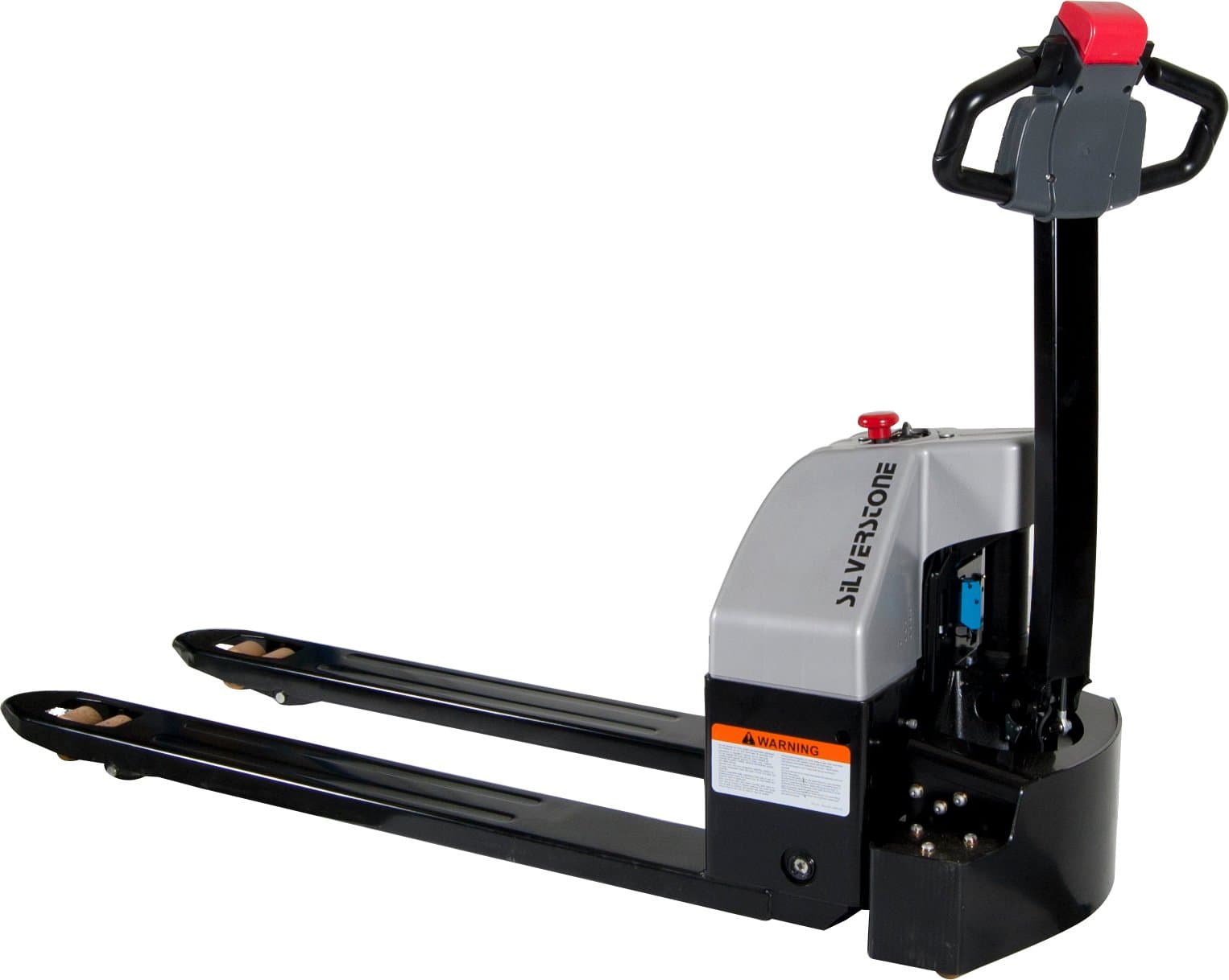 Silverstone Elektrischer Niederhubwagen â TragfĂ€higkeit 1500âŻkg, Hubhöhe 115âŻmm