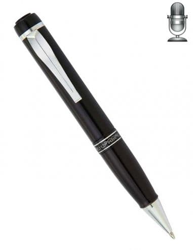 Stylo espion - enregistreur vocal longue autonomie 25 Jours en détection de son