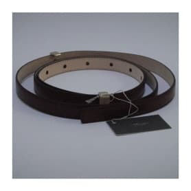Ceinture fine L de LANCEL Bordeaux