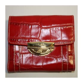 Portefeuille Lancel Adjani Le Mystérieux (Grande Ecaille) Rouge