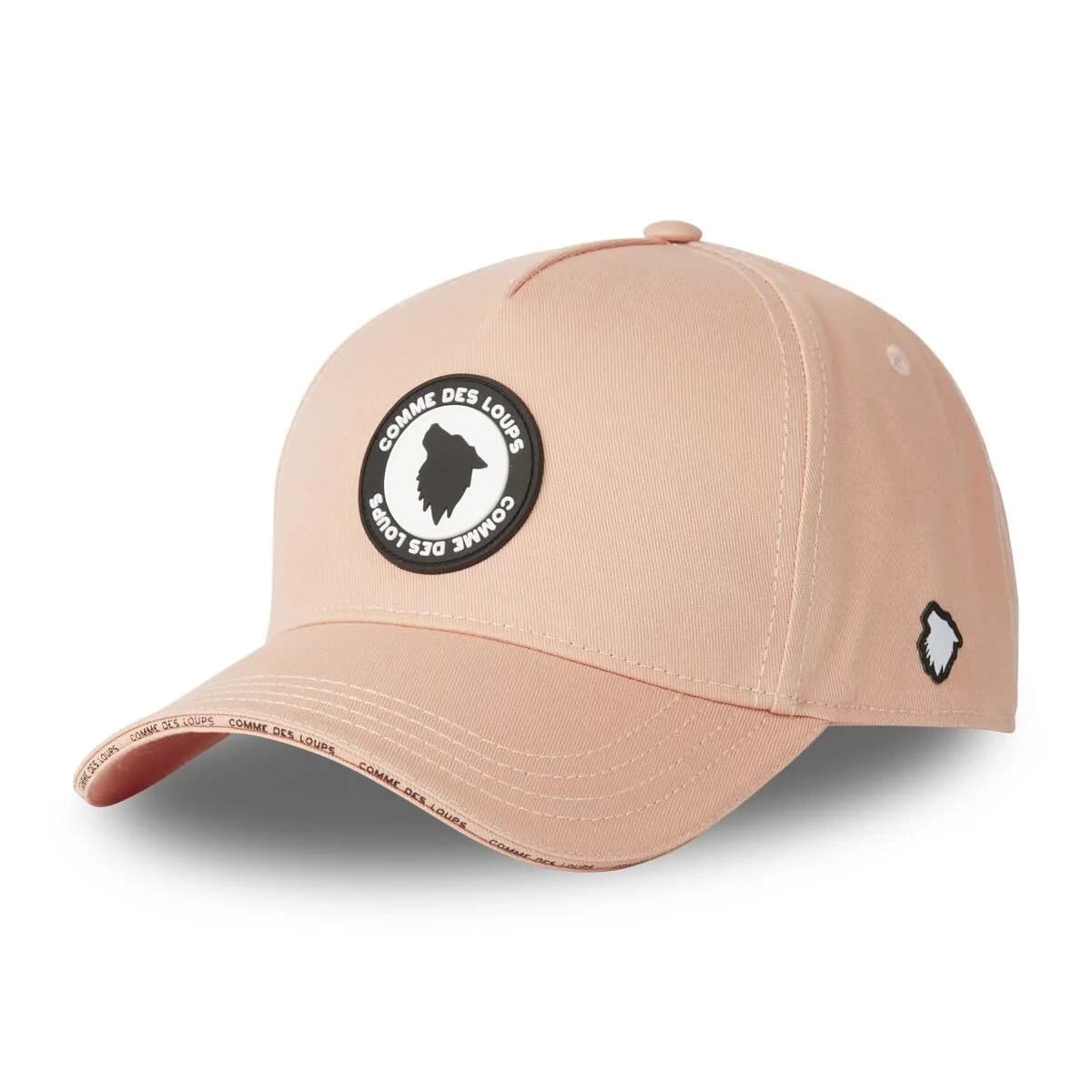 CASQUETTE COMME DES LOUPS AVEC BADGE RUBBER BEIGE