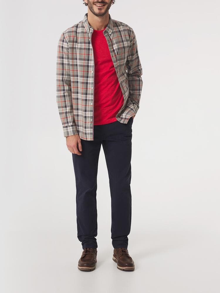 Chemise manches longues Colasche - Couleur vert - Pour Homme - TBS - Taille 3XL