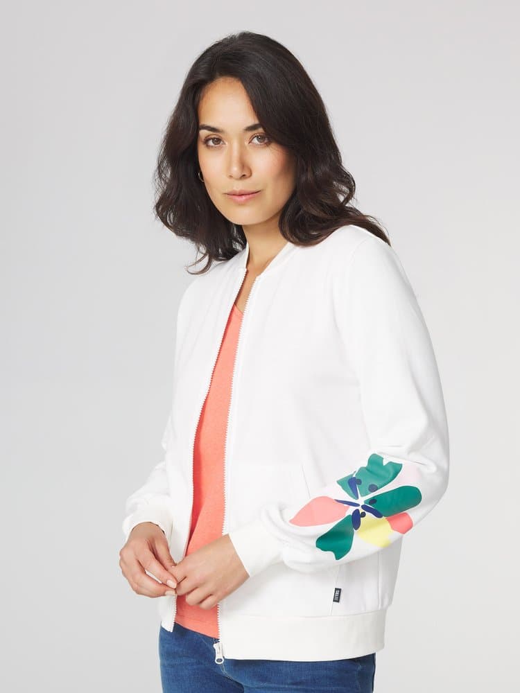 Gilet Neylazip - Couleur blanc/ecru - Pour Femme - TBS - Taille M