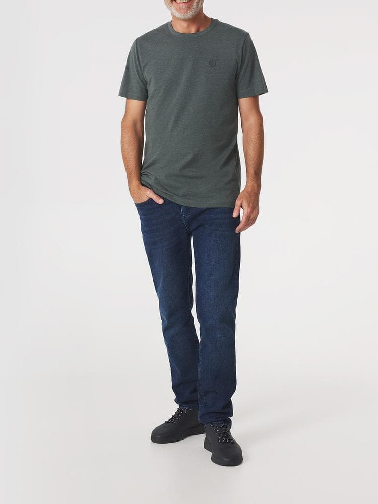 T-shirt manches courtes Pieretee - Couleur vert - Pour Homme - TBS - Taille 3XL