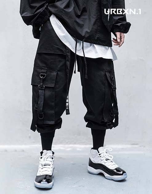 Techwear Harem Pants - L
