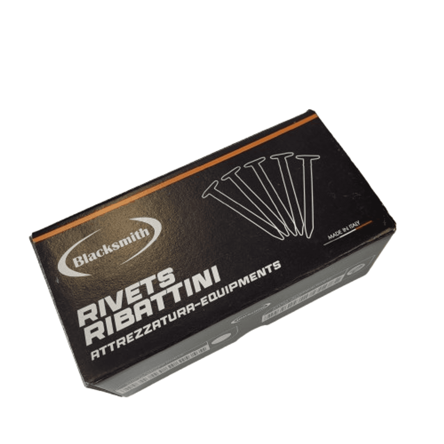 Boite de 500gr de Rivets Aluminium 4X40 Blacksmith