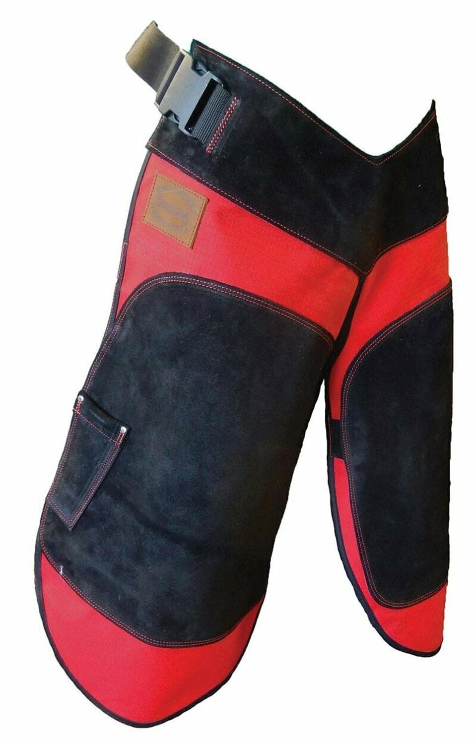 Tablier Titan Gibbins Toile avec attache pression (Snaps) Rouge