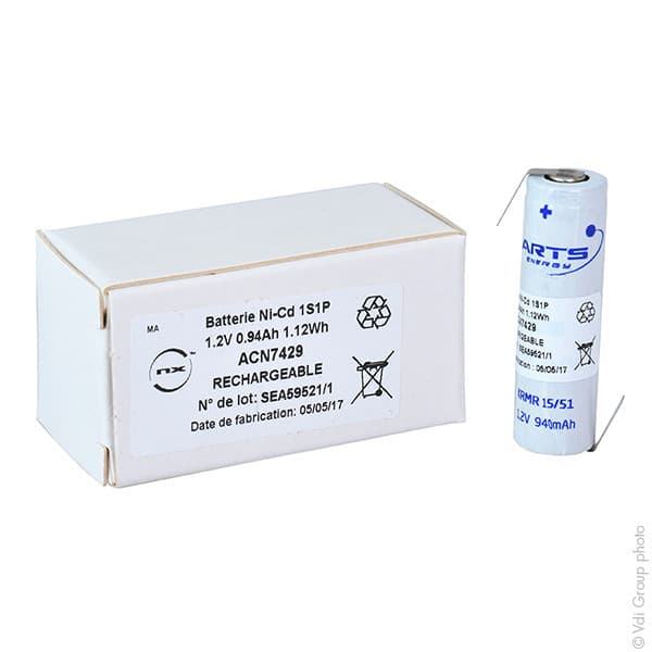 Arts Energy - Accus NiCd ls VSE AA 1.2V 940mAh HBL