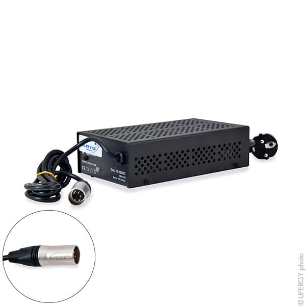 Arts Energy - Chargeur NiCd/NiMH CCPS 12V 6A 230V prise XLR
