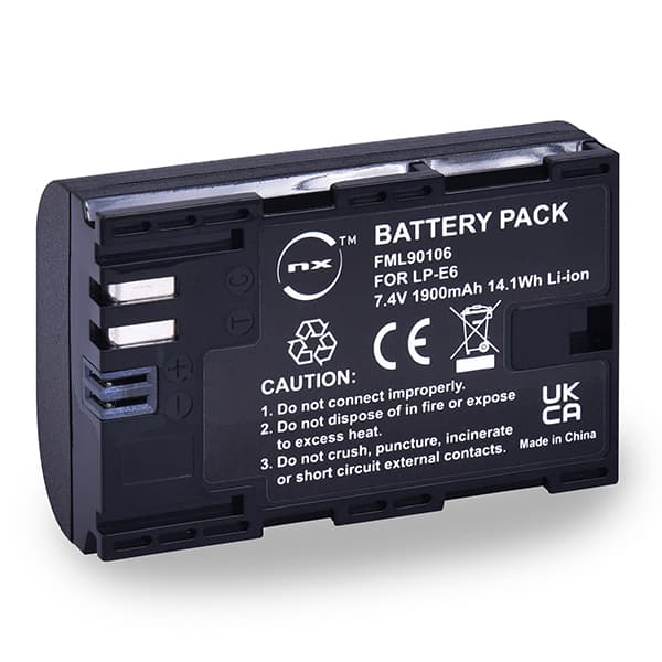 NX - Batterie photo - caméra LP-E6 7.4V 1900mAh
