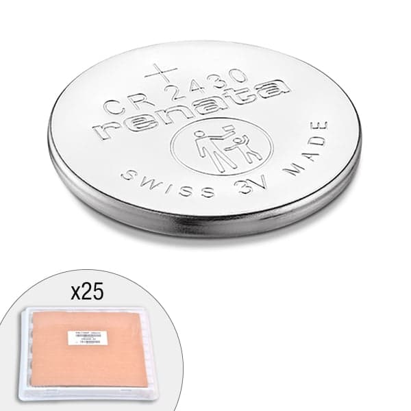 Renata / Swatch Group - Pile bouton lithium CR2430 RENATA 3V 285mAh