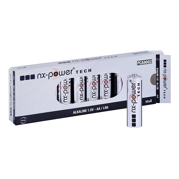 NX - Pile alcaline LR6 - AA Nx-Power Tech 1.5V 3.4Ah