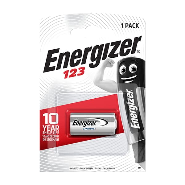 Energizer - Pile lithium blister ENERGIZER123 3V 1500mAh
