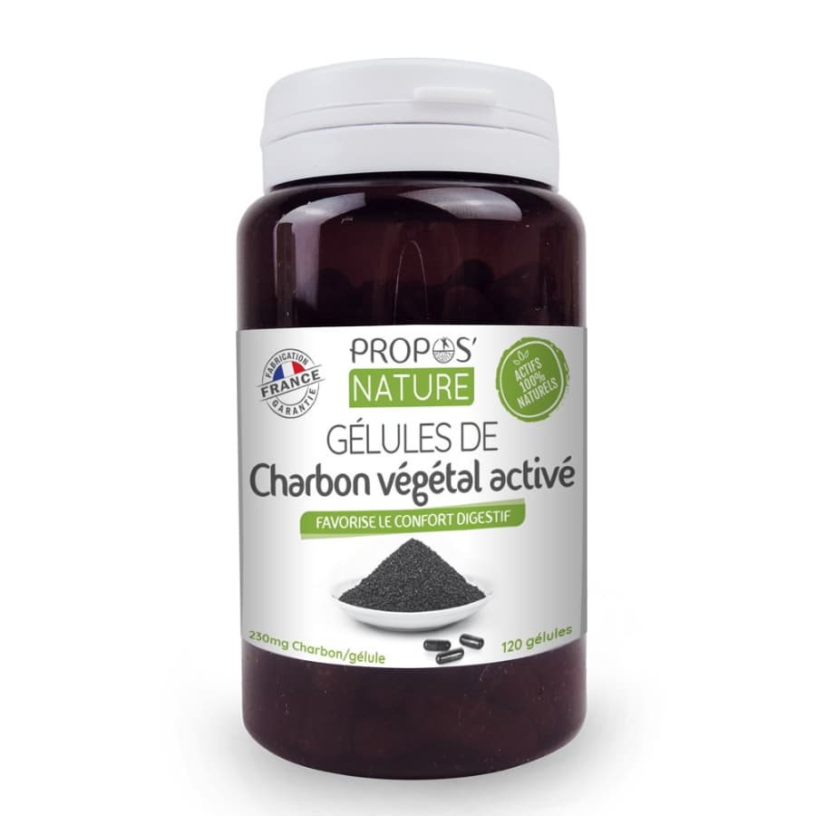 Charbon végétal 120 gélules