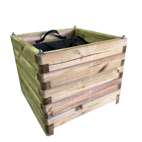 Jardinière carrée 60 x 60 x 50 cm – 180L