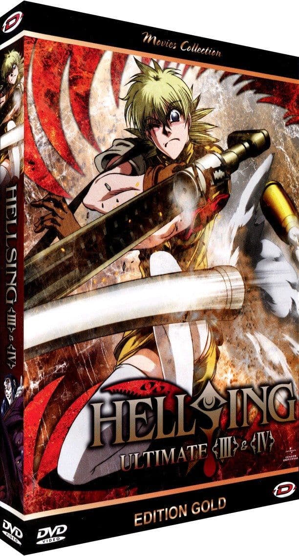 Hellsing Ultimate - OAV 3 et 4 - Edition Gold - Intégrale - 2 DVD