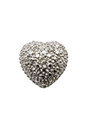 PENDENTIF COEUR DIAMANTÉ