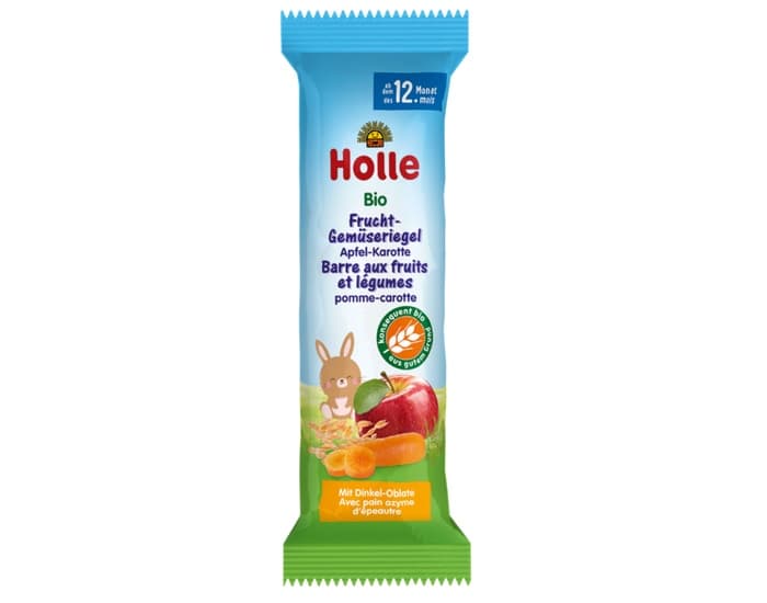 HOLLE Barre Légumes Pommes Carottes - Dès 12 mois