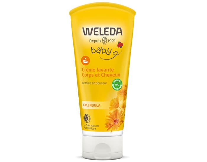 WELEDA Bébé Crème Lavante Corps et Cheveux 200 ml