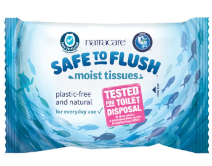 NATRACARE Papier Toilette Humide Jetable dans les Toilettes